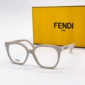 NEW FENDI EYEGLASSES FE50087I 057 WHITE WOMEN EYEWEAR FENDI